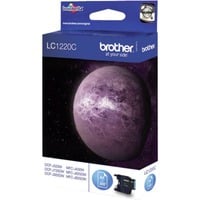 Brother LC1220C cartuccia d'inchiostro 1 pz Originale Ciano Ciano, 1 pz, 300 pagine, Confezione singola, Vendita al dettaglio