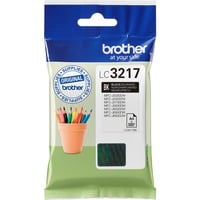 Brother LC3217BK cartuccia d'inchiostro 1 pz Originale Nero Nero, Inchiostro a base di pigmento, 550 ml, 1 pz, 550 pagine, Confezione singola