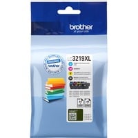 Brother LC3219XLVAL multipack cartuccia originale 4 pz (Nero, Ciano, Magenta, Giallo), Inchiostro Ciano, Magenta, Giallo), 3000 pagine, 1500 pagine, Nero, Ciano, Magenta, Giallo, 4 pz