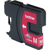 Brother LC980M cartuccia d'inchiostro 1 pz Originale Magenta Magenta, Inchiostro a base di pigmento, 1 pz, 260 pagine, Confezione singola, Vendita al dettaglio