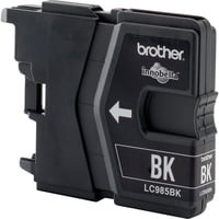 Brother LC985BK cartuccia d'inchiostro 1 pz Originale Nero Nero, Inchiostro a base di pigmento, 1 pz, 300 pagine, Confezione singola, Vendita al dettaglio