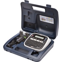 Brother PT-D200BWVP stampante per etichette (CD) Trasferimento termico 180 x 180 DPI 20 mm/s TZe, Stampa etichette TZe, Trasferimento termico, 180 x 180 DPI, 20 mm/s, Grigio, Bianco