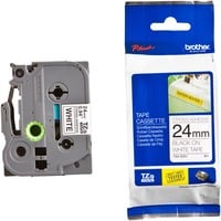 Brother TZE-S251 nastro per etichettatrice Nero su bianco TZ, Nastro di scrittura Nero su bianco, TZ, Nero, Bianco, Trasferimento termico, Filippine, 5 anno/i