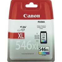 Canon Cartuccia d'inchiostro a colori a resa elevata CL-546 XL C/M/Y Resa elevata (XL), Ciano, Magenta, Giallo, Inchiostro a base di pigmento, 1 pz, 300 pagine, Confezione singola