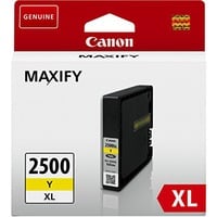 Canon Cartuccia d'inchiostro giallo a resa elevata PGI-2500XL Giallo, Inchiostro a base di pigmento, 1 pz, 1520 pagine