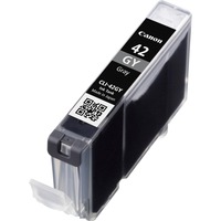 Canon Cartuccia d'inchiostro grigio CLI-42GY grigio grigio, Resa standard, Grigio, Inchiostro a base di pigmento, 1 pz, 492 pagine
