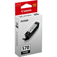 Canon Cartuccia d'inchiostro nero a pigmenti PGI-570PGBK Nero, Nero, Inchiostro a base di pigmento, 15 ml, 1 pz, 300 pagine