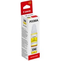 Canon Serbatoio d'inchiostro GI-590 Giallo Canon, Giallo, 70 ml, Giappone, 1 pz