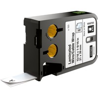 Dymo XTL guaina per cavi/fili laminati 21 x 39 mmnero su bianco, Nastro di scrittura Nero su bianco, 150 pz, Nero, Trasferimento termico, Vinile, Belgio