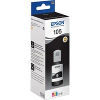 Epson 105 EcoTank Pigment Black ink bottle, Inchiostro Originale, Nero, Epson, - EcoTank ET-7750 - EcoTank ET-7700, 140 ml, Stampa inkjet