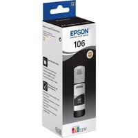 Epson 106 EcoTank Photo Black ink bottle, Inchiostro Originale, Nero per foto, Epson, - EcoTank ET-7750 - EcoTank ET-7700, 70 ml, Stampa inkjet