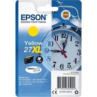 Epson Alarm clock Cartuccia Sveglia Giallo Inchiostri DURABrite Ultra 27XL, Inchiostro Resa elevata (XL), Giallo, Inchiostro a base di pigmento, 10,4 ml, 1 pz, 1100 pagine