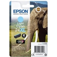 Epson Elephant Cartuccia Ciano chiaro XL, Inchiostro Resa elevata (XL), Ciano chiaro, Inchiostro a base di pigmento, 9,8 ml, 1 pz, 740 pagine