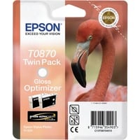 Epson Flamingo Twinpack Gloss Optimizer, Inchiostro Potenziatore di brillantezza, Inchiostro a base di pigmento, 1 pz, Confezione multipla, Vendita al dettaglio