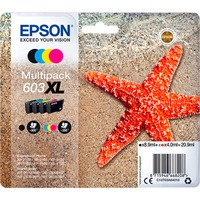 Epson Multipack 4-colours 603XL Ink, Inchiostro Resa elevata (XL), Nero, Ciano, Magenta, Giallo, 8,9 ml, 4 ml, 1 pz, Confezione multipla