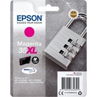 Epson Padlock Inchiostro magenta singolo DURABrite Ultra Lucchetto 35XL Resa elevata (XL), Magenta, Inchiostro a base di pigmento, 20,3 ml, 1 pz, 1900 pagine