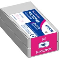 Epson SJIC22P(M): Ink cartridge for ColorWorks C3500 (Magenta), Inchiostro Magenta, Inchiostro a base di pigmento, 1 pz