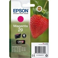 Epson Strawberry Cartuccia Fragole Magenta Inchiostri Claria Home 29, Inchiostro Resa standard, Magenta, Inchiostro a base di pigmento, 3,2 ml, 1 pz, 180 pagine