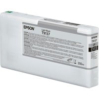 Epson T9137 Light Black Ink Cartridge (200ml), Inchiostro Resa standard, Nero light, Inchiostro a base di pigmento, 200 ml, 1 pz