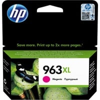 HP Cartuccia di inchiostro magenta originale 963XL ad alta capacità Resa elevata (XL), Magenta, Inchiostro a base di pigmento, 23,25 ml, 1 pz, Confezione singola