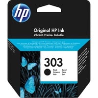 HP Cartuccia di inchiostro nero originale 303 Standard, Nero, Inchiostro a base di pigmento, 1 pz, 200 pagine, Confezione singola