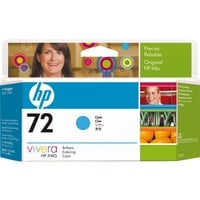 HP Cartuccia inchiostro ciano 72, 130 ml 130 ml, Stampante serie HP DesignJet T610, Stampante serie T620, Stampante serie T770, Stampante serie..., Getto termico d'inchiostro, Ciano, Business, Singapore, 202 mm