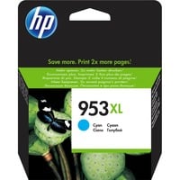 HP Cartuccia inchiostro ciano originale ad alta capacità 953XL Alto, Ciano, Inchiostro a base di pigmento, 18 ml, 1 pz, Confezione singola
