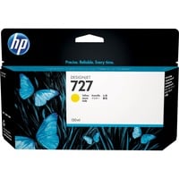 HP Cartuccia inchiostro giallo DesignJet 727, 130 ml 130 ml, Stampante HP DesignJet serie T920, stampante HP DesignJet serie T1500, stampante HP DesignJet..., Getto termico d'inchiostro, Giallo, B3P21A, Business, Singapore
