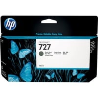HP Cartuccia inchiostro nero opaco DesignJet 727, 130 ml 130 ml, Stampante HP DesignJet serie T920, stampante HP DesignJet serie T1500, stampante HP DesignJet..., Getto termico d'inchiostro, Nero, B3P22A, Business, Singapore