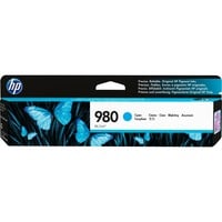 HP Cartuccia originale inchiostro ciano 980 Resa standard, Ciano, Inchiostro a base di pigmento, 1 pz, 6600 pagine