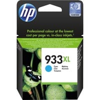 HP Cartuccia originale inchiostro ciano ad alta capacità 933XL Ciano, Inchiostro a base di pigmento, 8,5 ml, 1 pz, 825 pagine, Vendita al dettaglio