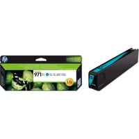 HP Cartuccia originale inchiostro ciano ad alta capacità 971XL Resa elevata (XL), Ciano, Inchiostro a base di pigmento, 1 ml, 1 pz, 6600 pagine, Vendita al dettaglio