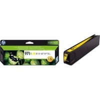 HP Cartuccia originale inchiostro giallo ad alta capacità 971XL Resa elevata (XL), Giallo, Inchiostro a base di pigmento, 83 ml, 1 pz, 6600 pagine, Vendita al dettaglio