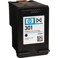 HP Cartuccia originale inchiostro nero 301 Resa standard, Nero, Inchiostro a base di pigmento, 3 ml, 1 pz, 170 pagine, Vendita al dettaglio