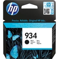 HP Cartuccia originale inchiostro nero 934 Standard, Nero, Inchiostro a base di pigmento, 1 pz, 400 pagine