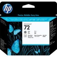 HP Testina di stampa grigio e nero fotografico 72 Stampante serie HP DesignJet T610, Stampante serie T620, Stampante serie T770, Stampante serie..., Getto termico d'inchiostro, Nero per foto, C9380A, Singapore, 28 mm