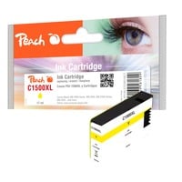 Peach 0F319578 cartuccia d'inchiostro 4 pz Nero, Ciano, Magenta, Giallo Nero, Ciano, Magenta, Giallo, 48 ml, 51 ml, 4 pz, 160 pagine, Confezione multipla