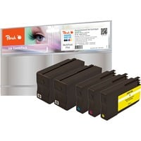 Peach 319232 cartuccia d'inchiostro 5 pz Nero, Ciano, Magenta, Giallo Nero, Ciano, Magenta, Giallo, 156 ml, 27 ml, 5 pz, 6410 pagine, Confezione multipla