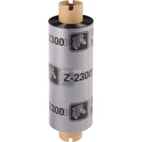 Zebra 02300GS06407 nastro per stampante, Nastro di scrittura TLP284x / 384x / 274x / 264x, T402, R402, R-2844Z, Trasferimento termico, Nero, 6,4 cm, 74 m, 2,5 cm